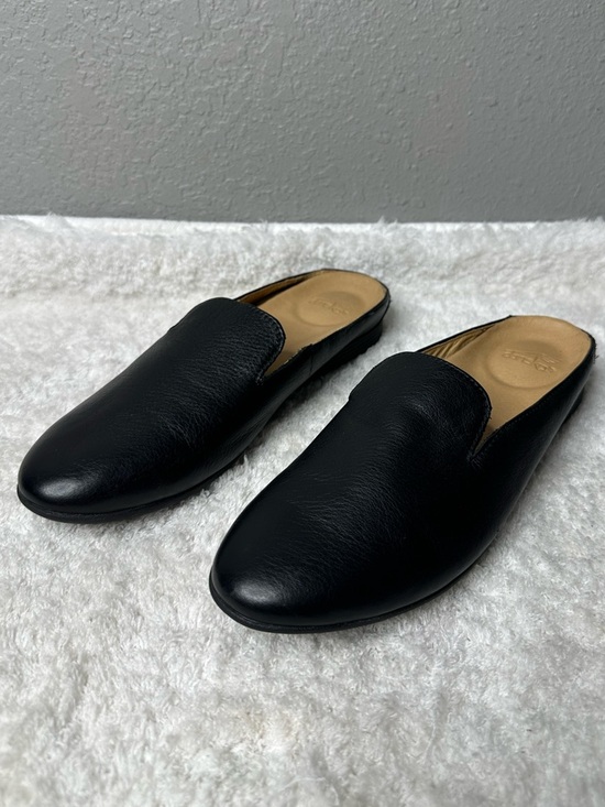 Dansko Other - Dansko Lexie Black Milled Nappa Leather Slip On Mules Shoes Size 37 Us 6.5-7